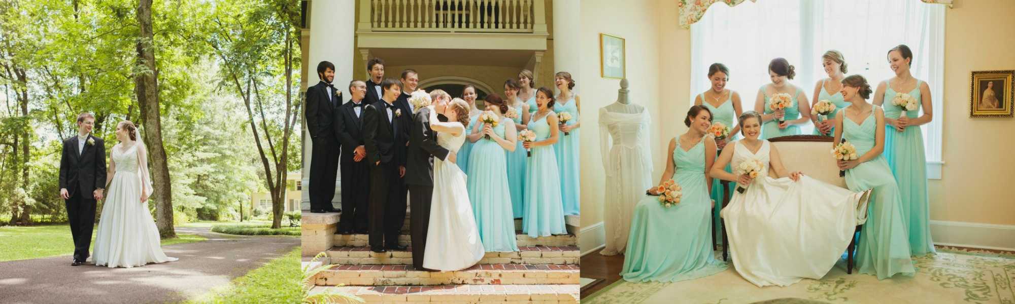 Wedding venue collage 